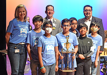  Pope Elementary students win Name That Book championship 